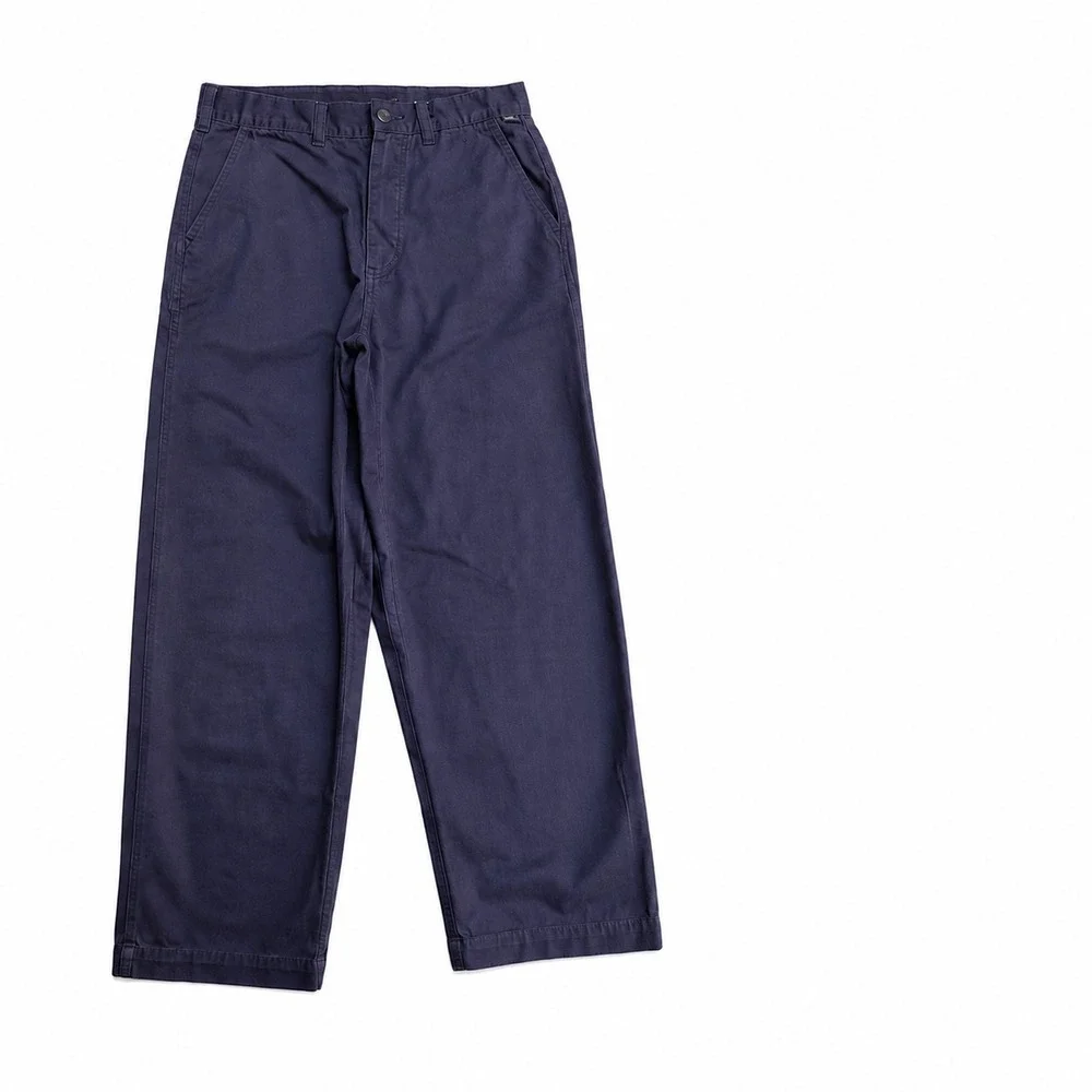 Van's Pants Men's 28X30 Navy Blue Baggy Fit Authentic Chino